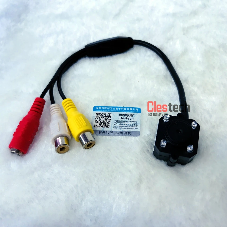 Очень Mini 1/4cmos 700tvl Hd микро камера Аудио вход для микрофона 4 светодиодный