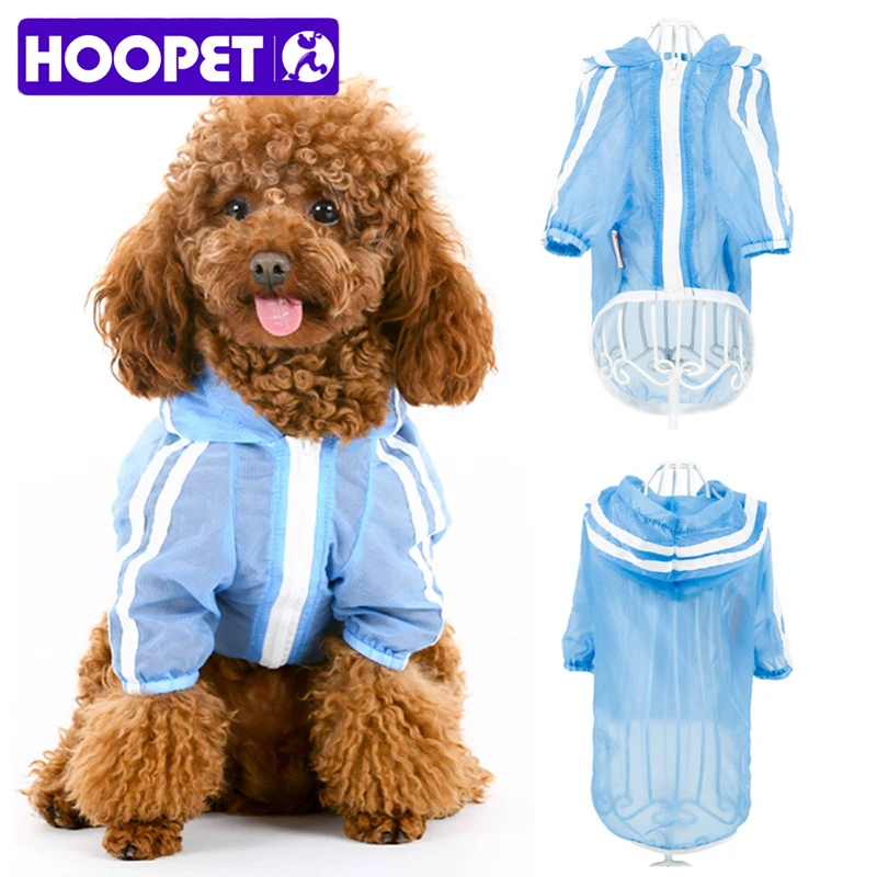 HOOPET собака/кошка УФ Защита от Солнца защиты быстросохнущая Slim Fit Тонкий