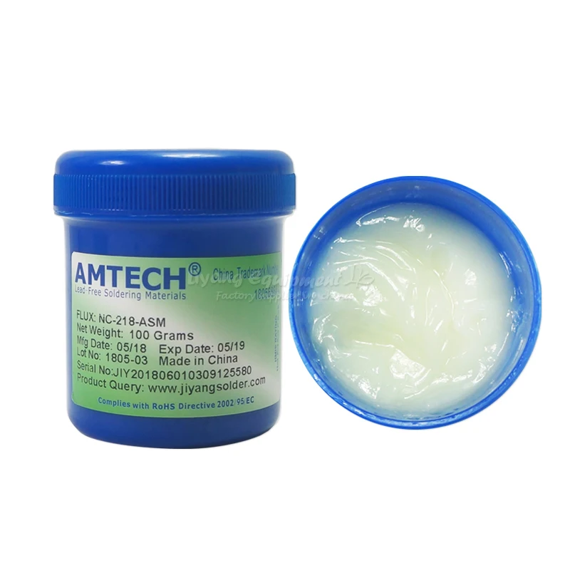 AMTECH 218 100 г без свинца пайка флюс сварочная паста для реболлинга паяльник паяльная паста