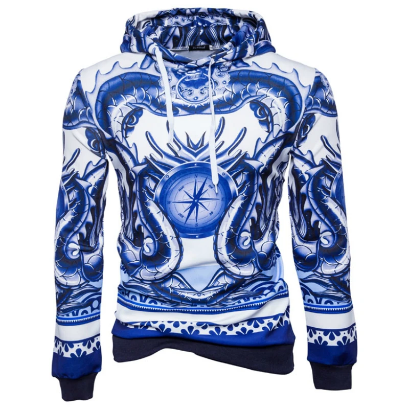 Brand 2018 Hoodie Autumn New Causual Print Hoodies Men Fashion Tracksuit Male Sweatshirt Hoody Mens Purpose Tour EU/US size | Мужская