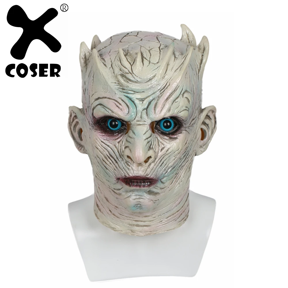 XCOSER Игра престолов шлем для косплея ночной король модная Карнавальная маска