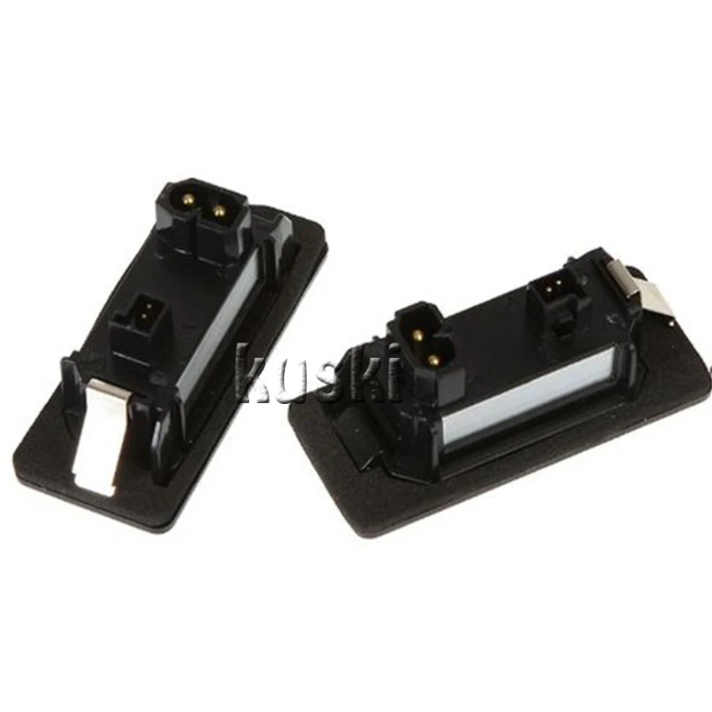 2Pcs LED Number License Plate Lights 12V SMD Canbus Lamp Car Styling For VW Golf GTI 4 5 6 Passat Polo CC Phaeton New Beetle | Автомобили