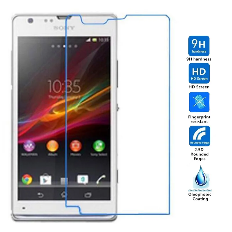 2 шт для Sony Xperia M35H закаленное стекло Защита экрана от царапин SP Защитная пленка