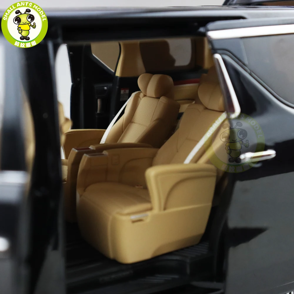 1/18 ALPHARD MPV литая под давлением Модель автомобиля игрушки дети мальчик девочка Подарочная коллекция черный