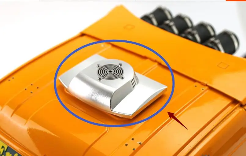 Модель освещения кондиционер воздуха для трактора Tamiya в масштабе 1/14 размер