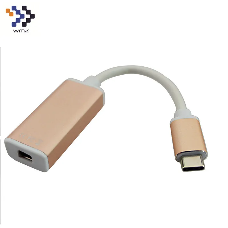 WMZ Тип C Мини DP адаптер USB типа на мини дисплей порт кабель Поддержка 4K разрешение