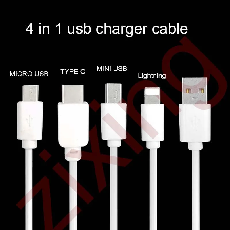 4 в 1 Универсальное USB настенное зарядное устройство для путешествий зарядный