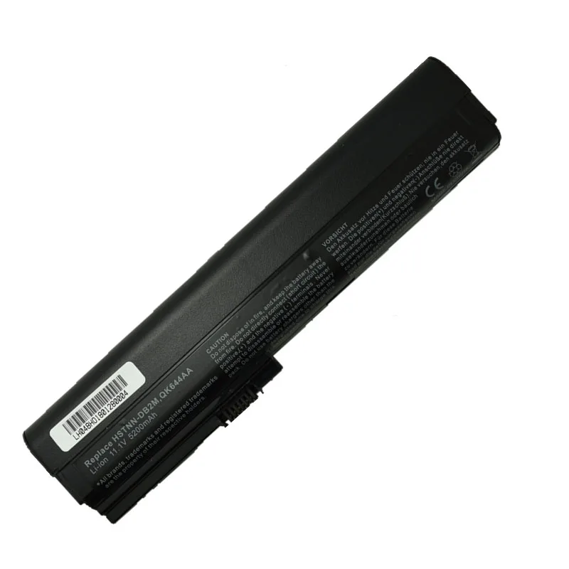 Аккумулятор ноутбука EliteBook 5200 мАч для HP 2560p 2570p SX09 SX06XL SX06 QK645AA HSTNN I92 UB2K QK644AA DB2L