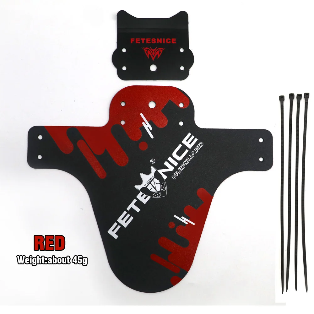 FETESNICE MTB mudguard красочные велосипедные Брызговики задние велосипедные крылья и передние велосипедные крылья набор для велосипеда аксессуары