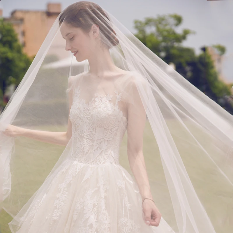 Платье для свадьбы с длинным рукавом белое кружевное платье 2020|vestido de noiva|de noivabridal