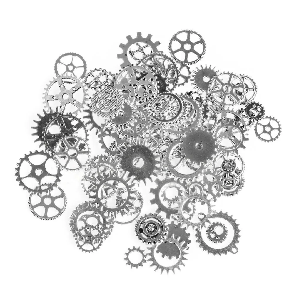 1 упаковка 100 г смесь сплава механические стимпанк Cogs & Gears Diy Аксессуары Новый