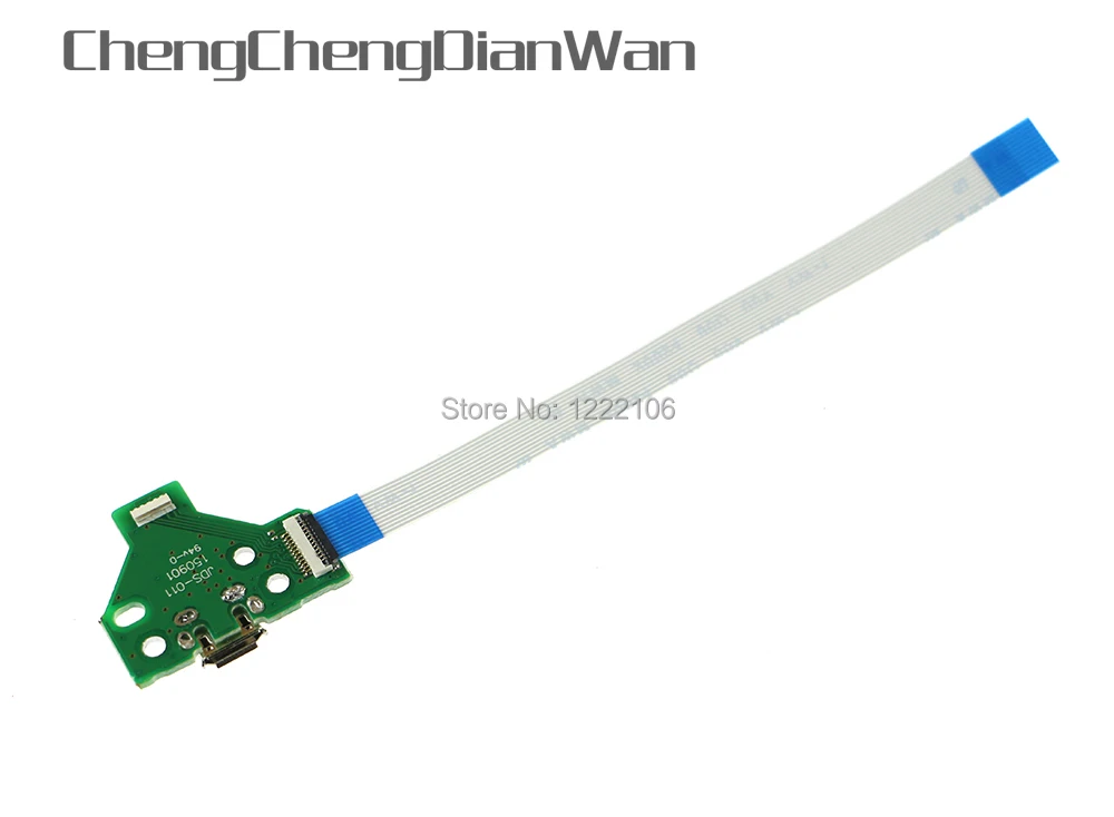 ChengChengDianWan 15 комплектов 60 для PS4 12 контактный USB разъем светодиодсветодиодный