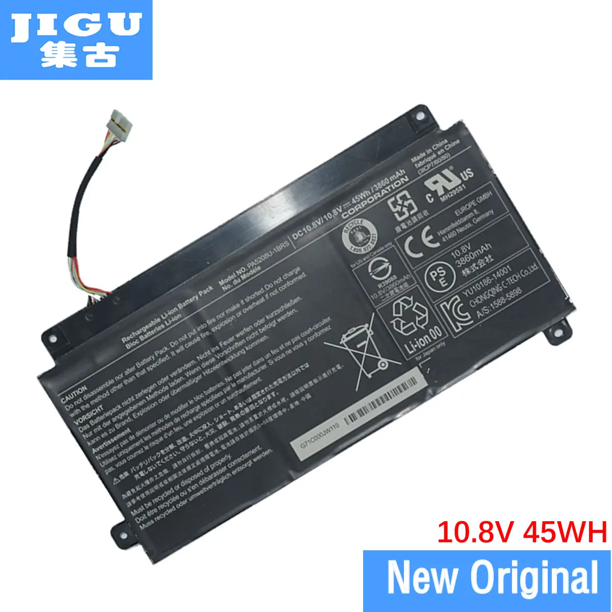 Аккумулятор JIGU для ноутбука PA5208U-1BRS Toshiba CHROMEBOOK2 13 3 &quotChromebook 2 CB30 Chromebook CB35 Satellite