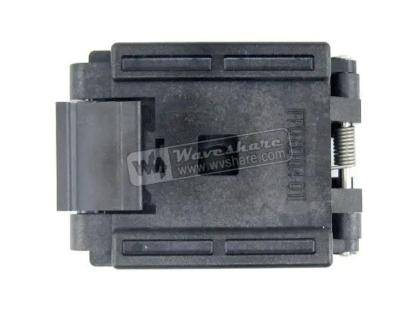 

QFP80 TQFP80 LQFP80 PQFP80 Enplas FPQ-80-0.4-01 QFP IC Test Burn-In Socket 0.4mm Pitch Free Ship