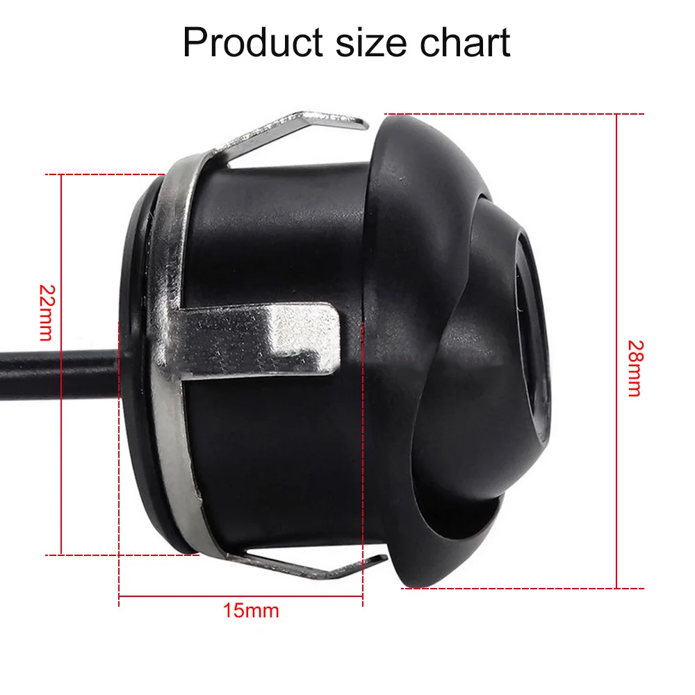 Мини HD Автомобильная камера заднего вида автомобильная ночного видения