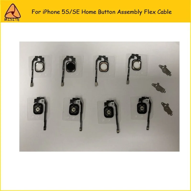100PCS/LOT New High Quality Home Button Key Flex Cable For Iphone 7/7G/8/8G/7Plus/8Plus Assembly | Мобильные телефоны и