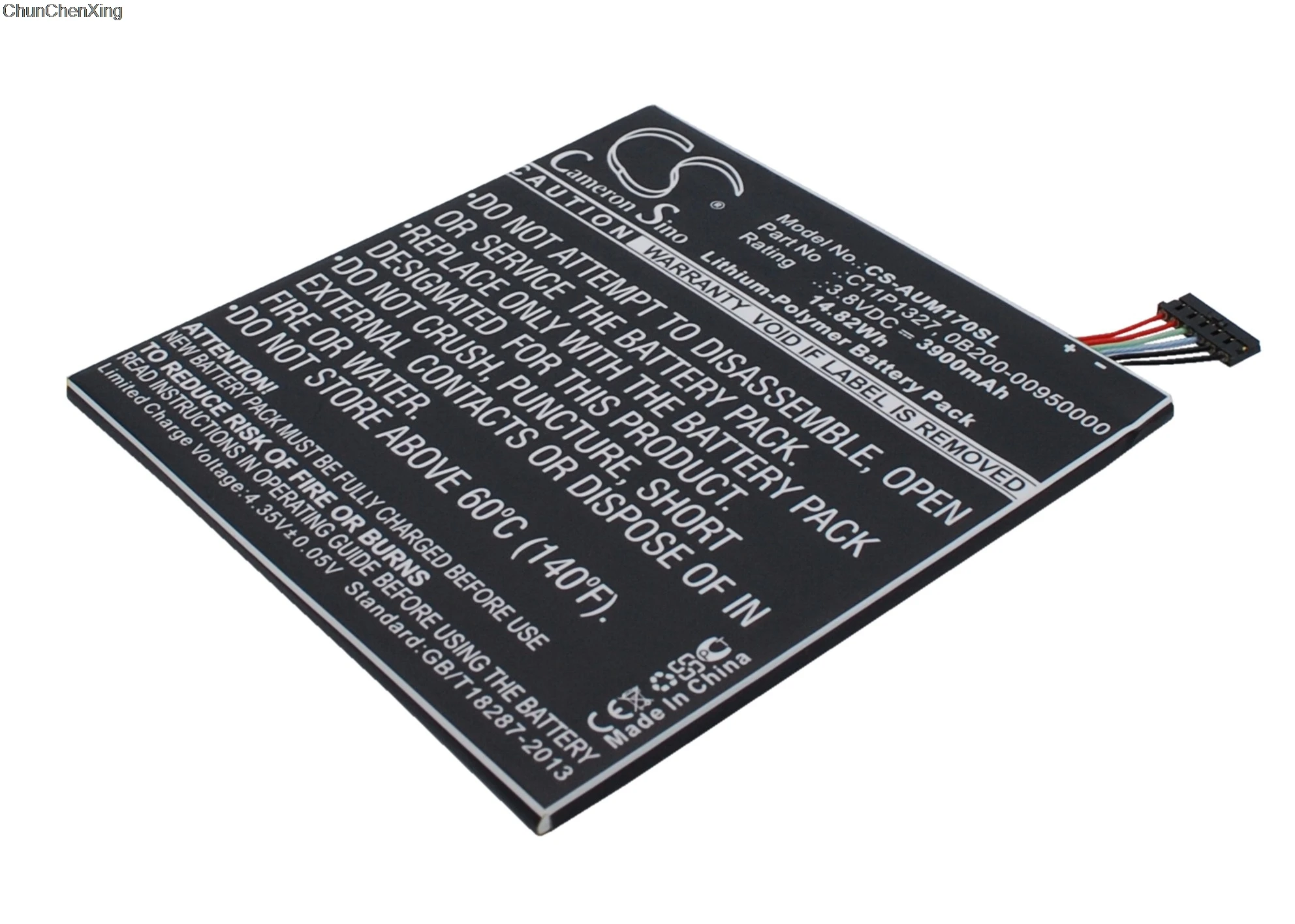 Аккумулятор Cameron Sino 3900mAh C11P1327 для Asus FE170CG Fonepad 7 &quotDual Sim phablet K012 ME170C ME170CK MeMO Pad |