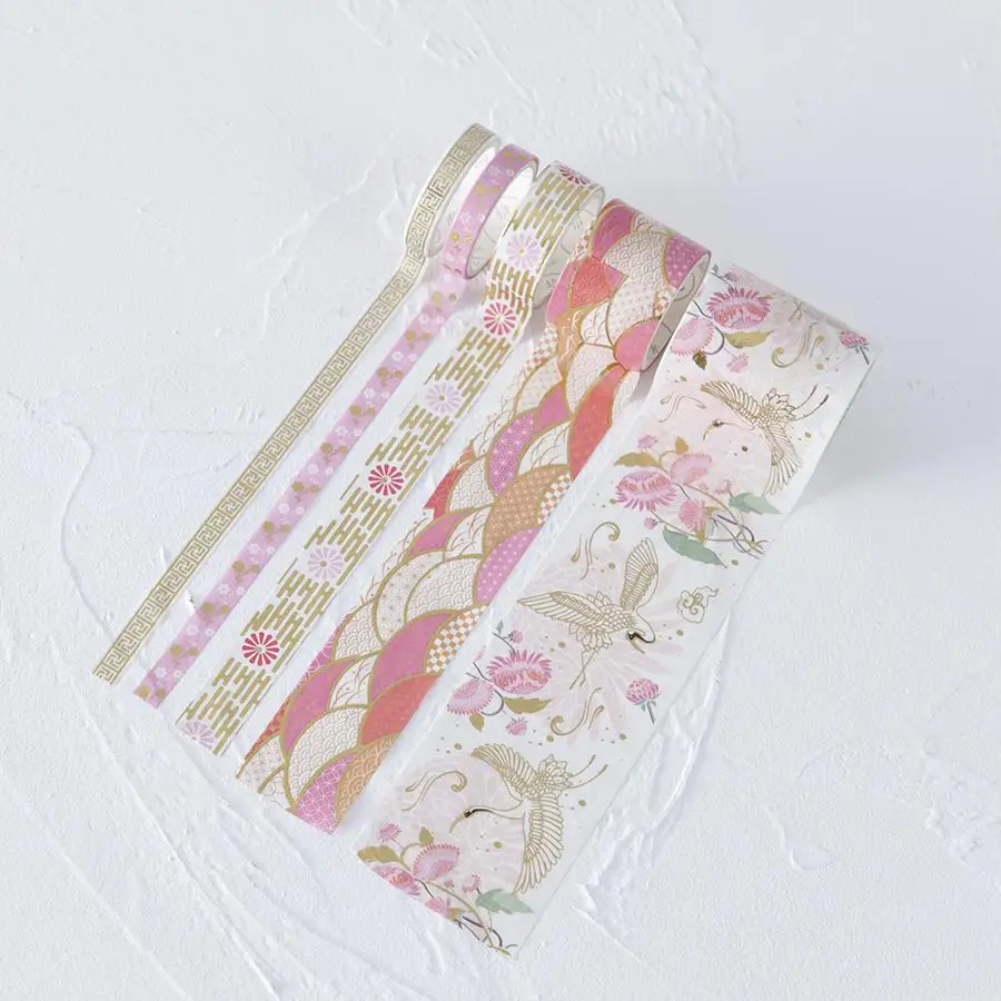 5 шт./упак. лента Washi древних Стиль декоративные Бумага изоляционная лента Diy клейкая наклейка для скрапбукинга - Цвет: D