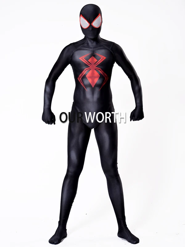 Новый комический костюм Человека паука мужской супергероя с 3D принтом