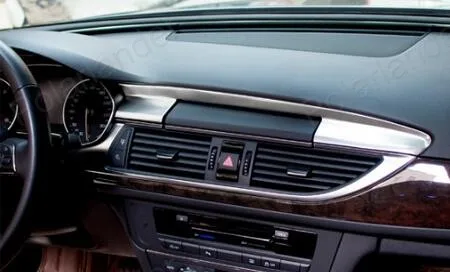 

Navigation Cover for New Audi A6L center control Decorative Frame Trim Car Interior accessory