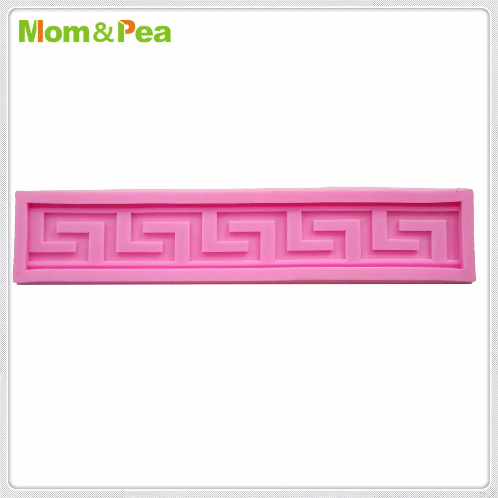 Mom & Pea MPA1877 силиконовая форма в форме ленты для украшения торта помадка 3D пищевая