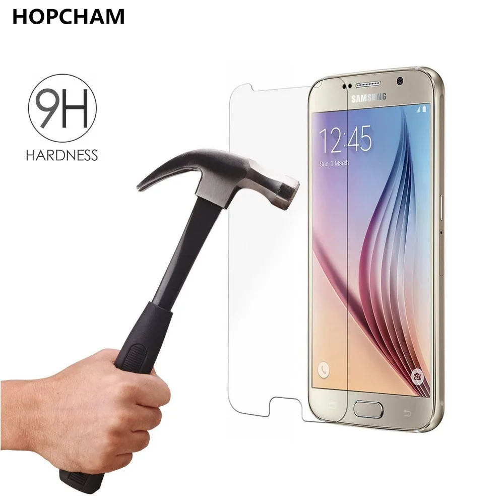 Закаленное стекло для Samsung Galaxy s7 Note 2 3 4 5 Премиум протектор экрана S3 S4 S5 S6