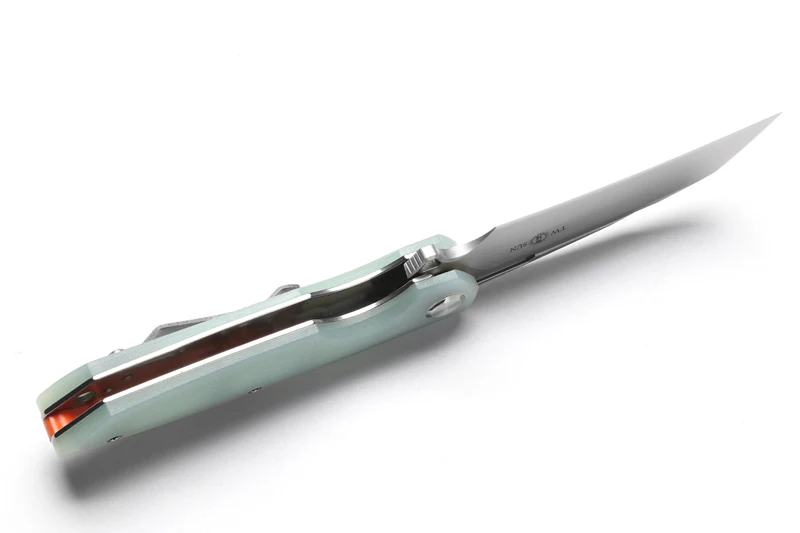 Два солнца G10 ручка TS48 D2 Flipper мяч brearing складной нож Отдых на природе Охота карманные ножи Открытый выживания EDC инструмент