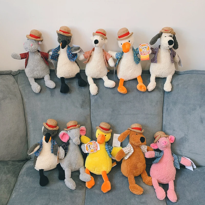 Cute Funny Appease Duck Stuffed Animal Plush Doll Kawaii Dolls Cartoon Soft Kids Toys High Quality | Игрушки и хобби
