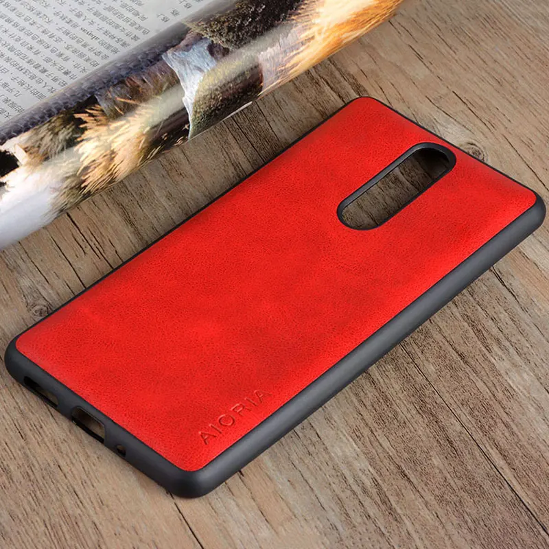 Чехол для nokia 8 5 3 funda роскошный винтажный кожаный чехол с мягким силиконовым