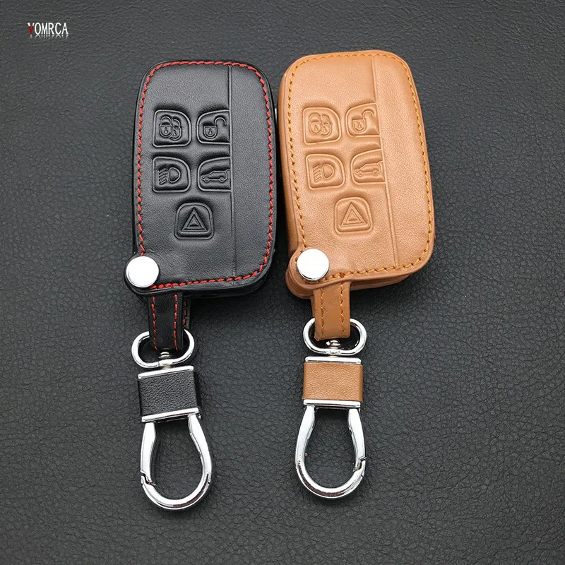 Кожаный чехол для автомобильных ключей чехол-бумажник Land Rover Ranger sport Evoque Freelander 2