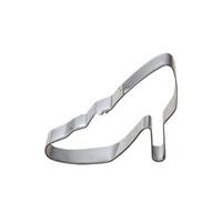 high heeled shoes cookie tools cake stencil kitchen cupcake decoration template mold cookie coffee stencil mold baking baking
