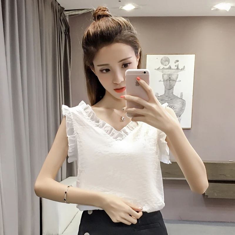 Распродажа больших размеров 2018 летние новые офисные женские милые свободные