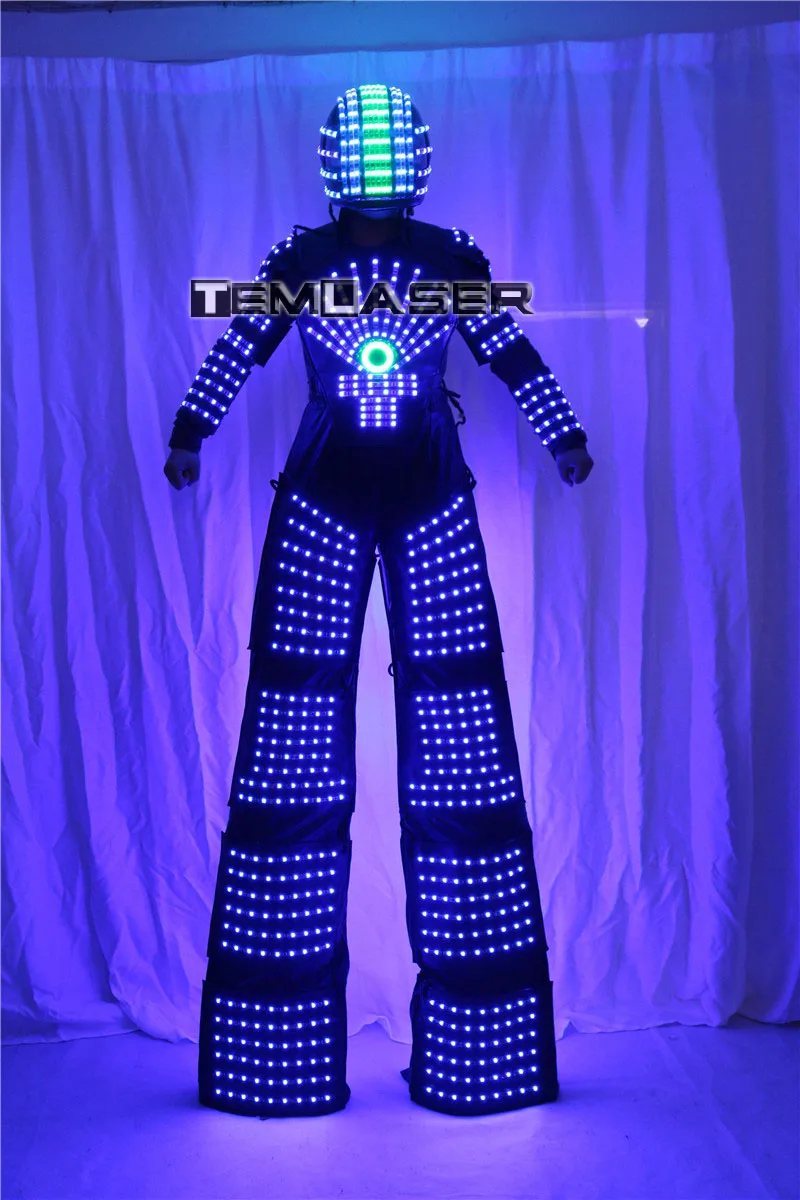 Костюм со светодиодами костюмы одежда ходунки светодиодные фонари светящиеся