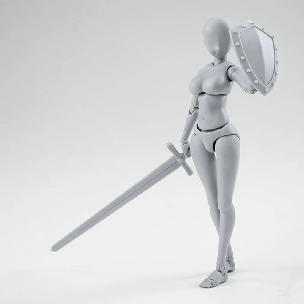 

home decoration accessories Drawing Figures For Artists Action Figure Model Human Mannequin Man Woman Kits room decoration