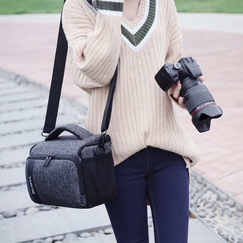 Сумка для DSLR камеры Sony Alpha A7 Mark II A77 7M2K 7RM2 A7R A7RII A7II A7III A6000 A6300 A6500 HX400 HX350 RX10 III|Сумки