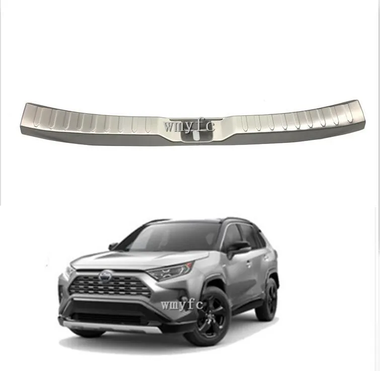 Высококачественная нержавеющая сталь для Toyota Rav4 2019 2020 внутренний бампер на