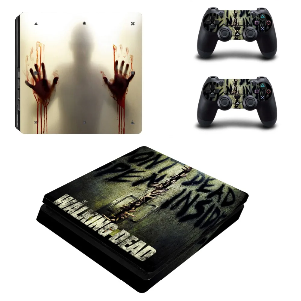 С изображениями из сериала Ходячие мертвецы PS4 тонкий переводная картинка для Sony
