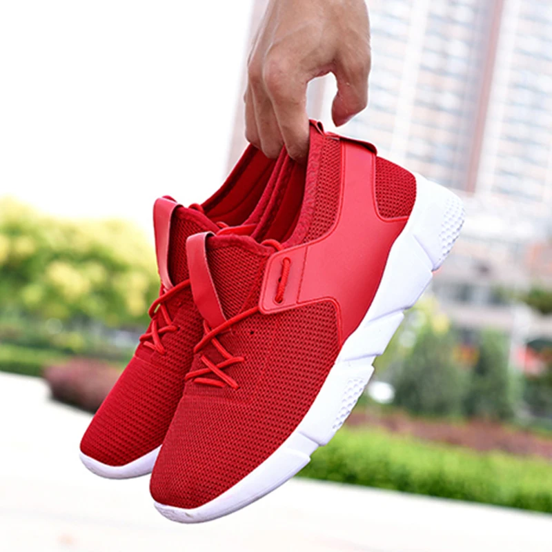 BomKinta Fashion Men Shoes Casual Mesh Breathable Light Soft Black Mens Shoe Male Trainers Sneakers Unisex Size 36-44 |