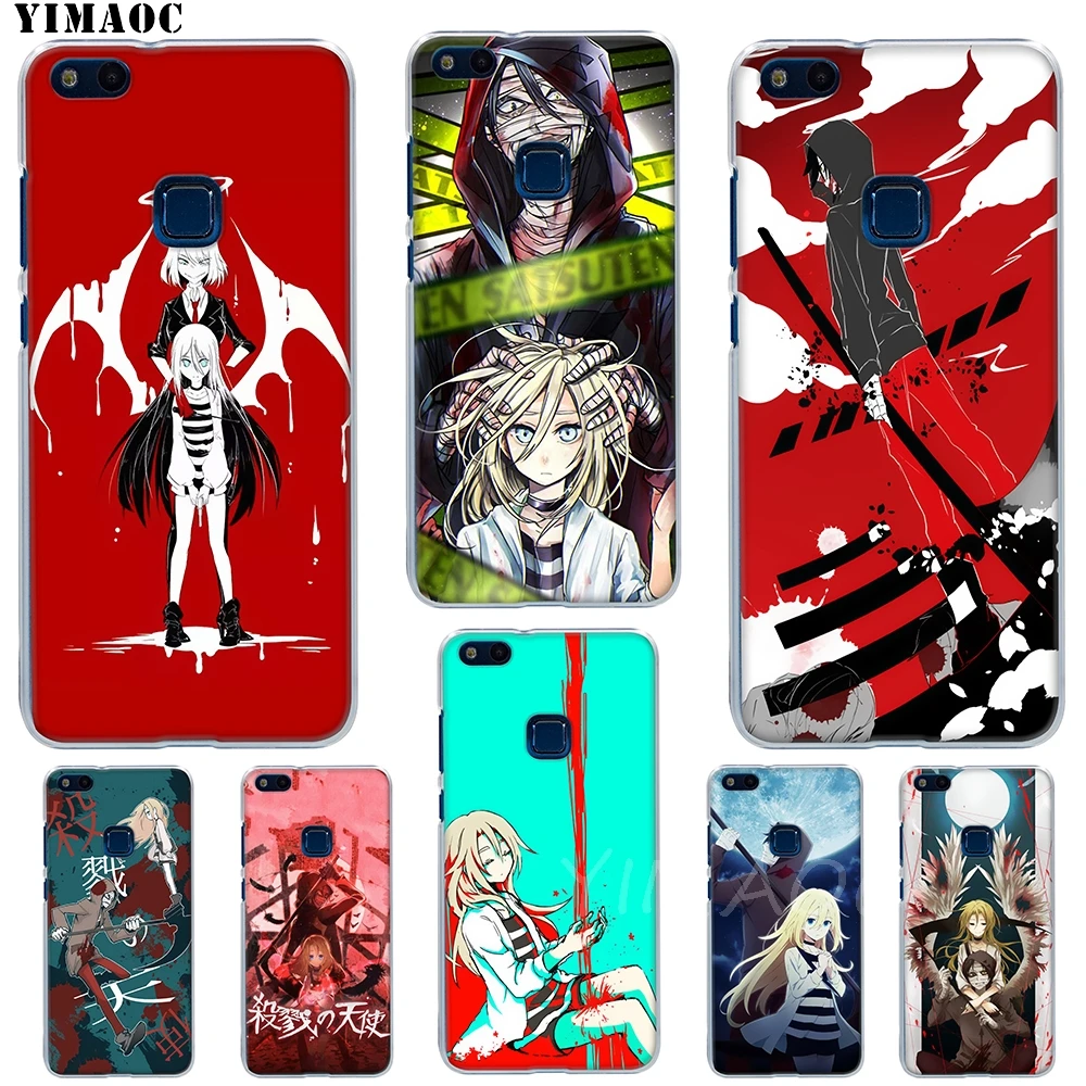 Мягкий чехол YIMAOC Angels of Death для Huawei P8 P9 P10 P20 P30 Lite Pro P smart 2019 |
