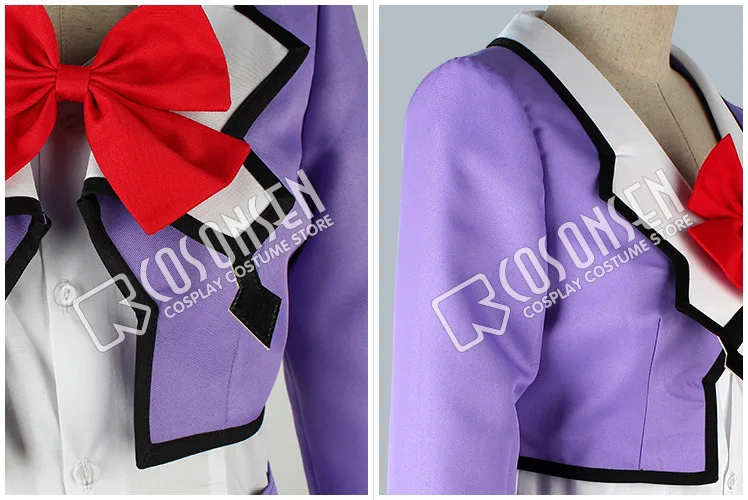 

COSPLAYONSEN Sailor Moon Pluto Meiou Setsuna Cosplay Costume Purple Color All Size