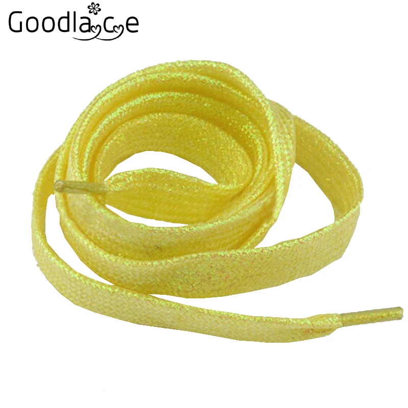 100 Pairs of Metallic Glitter Shoelaces Bling Shoe Laces for Sneaker Sport Shoes 115cm/45