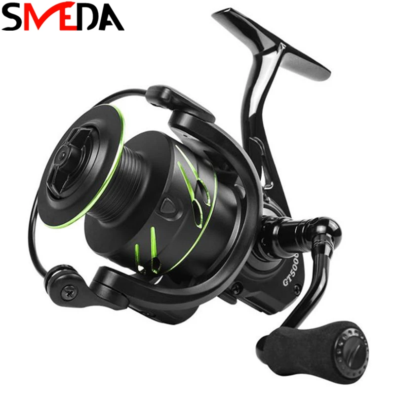 

Катушка спиннинговая металлическая, катушка спиннинга для морской рыбалки, 2000-7000