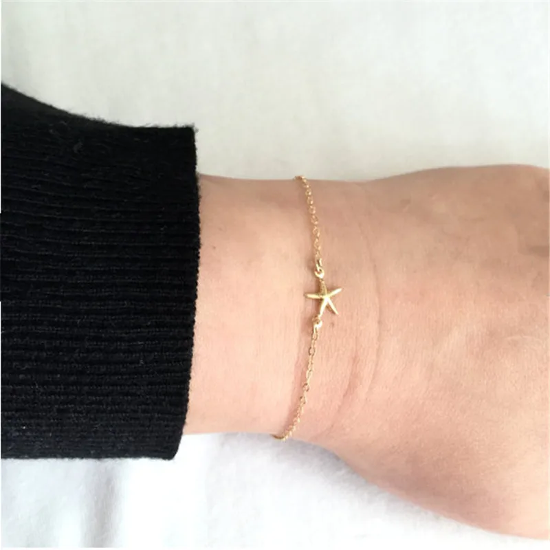 Модные изысканные браслеты в виде морской звезды Новое поступление