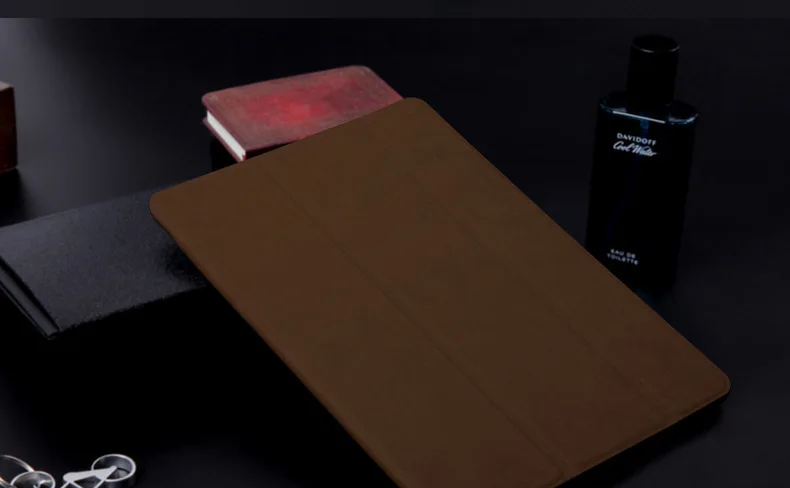 IBuyiWin Магнитный чехол для iPad 9,7 планшет ультра-тонкий смарт-чехол из полиуретановой кожи с автоматическим режимом сна/пробуждения+ пленка+ ручка