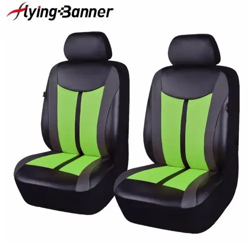 grass green FlyingBanner кожаный чехол для автокресла подходит для большинства транспортных средств, аксессуары для интерьера, 8 цветов, защита для автокресла - Название цвета: grass green