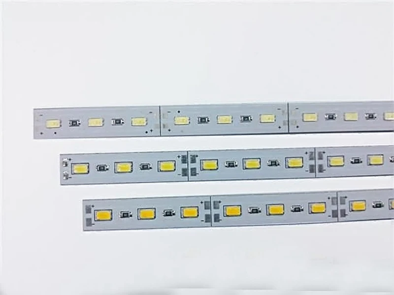 100 см супер яркие красные/зеленые/5630/5730 жесткий бар светильник DC12V 72 светодиоды