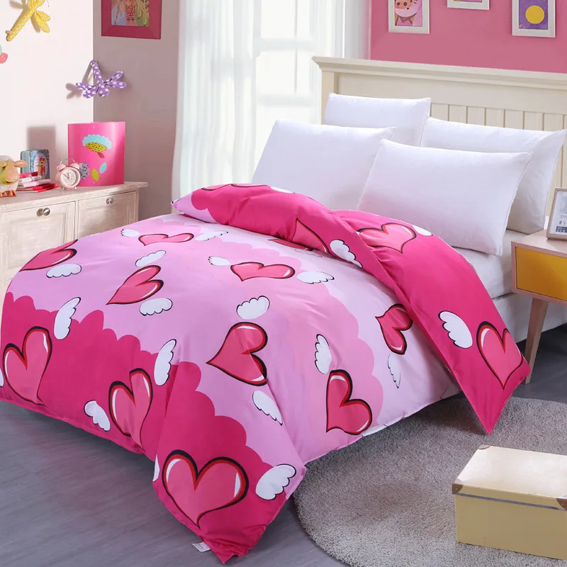 Пододеяльник 180x230 толстый мягкий хлопковый одеяло чехол постельное белье для
