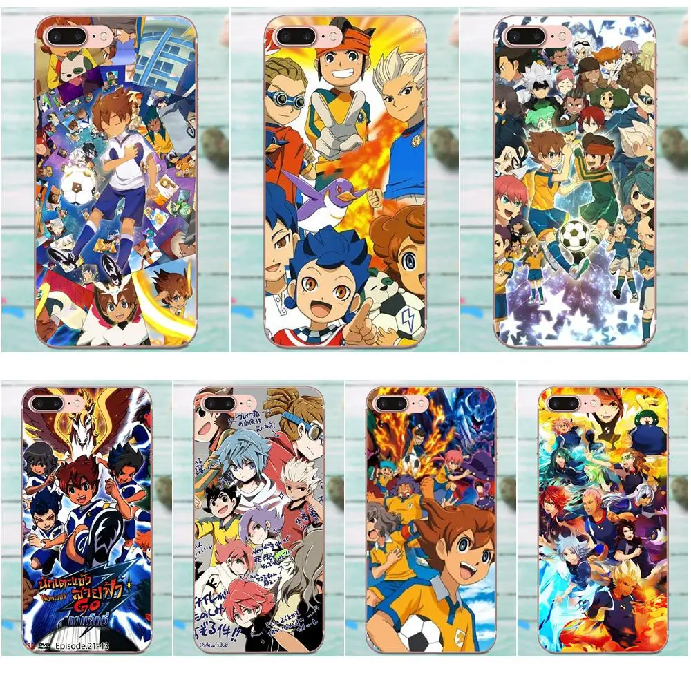 Японский аниме Inazuma Eleven Go для Samsung Galaxy Note 5 8 9 S3 S4 S5 S6 S7 S8 S9 S10 mini Edge Plus Lite мягкий чехол