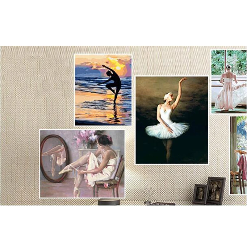 Frameless picture DIY new arrival diy digital oil painting abstract 40 50 paint by number kits Wooden balcony MS9763-VP | Дом и сад