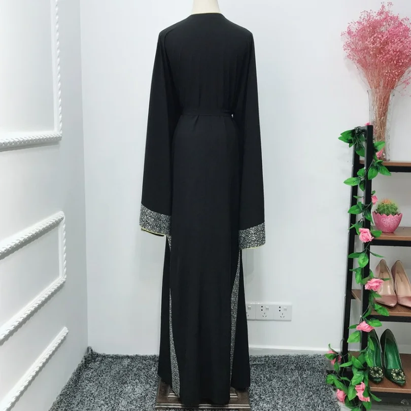 Роскошный Femme кимоно кафтан Handstudded платье из Дубая исламский мусульманский